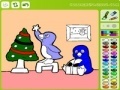 Gra Penguins Coloring Game