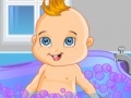 Gra Cute Baby Boy Bath