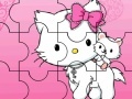 Gra Hello Kitty Puzzle