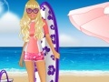 Gra Barbie goes surfing