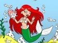 Gra Mermaid Aquarium Coloring Game