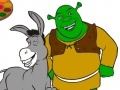 Gra Shrek coloring