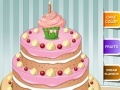 Gra Birthday cake decor