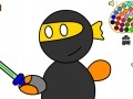 Gra Mini ninja coloring