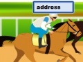 Gra Horse racing typing