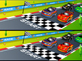 Gra Racing Cartoon Differences