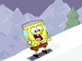 Gra SpongeBob squarepants snowboarding in Switzerland