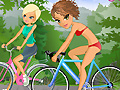 Gra Maria and Sofia Go Biking