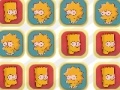 Gra Bart and Lisa memory tiles
