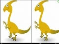 Gra Dinosaur Goofs spot the difference