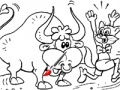 Gra Coloring: Pick Leopold bull