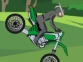 Gra Ninja on a motorcycle