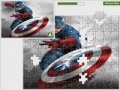 Gra Captain America: jigsaw