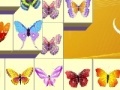 Gra Mahjong with butterflies 