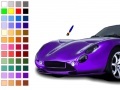 Gra Fabulous Car coloring
