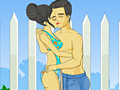 Gra Hawaiian Beach Kissing