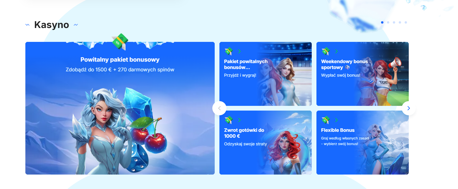 Ice Casino — sekcja promocji