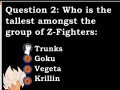 Gra Dragonball Z: Trivia