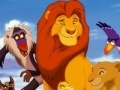 Gra The Lion King - a family puzzle