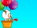 Gra Lazy goat shot balloon