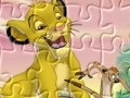 Gra The Lion King - funny puzzle