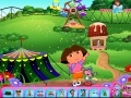 Gra Dora at the theme park