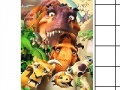 Gra Ice Age 3. Dawn of the Dinosaurs puzzle