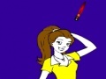 Gra Beautiful student coloring