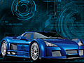 Gra Blue Demon Car