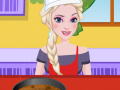 Gra Elsa Cooking Four Egg Yellow Cake