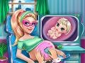 Gra Super Barbie Pregnant Check-Up