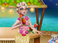 Gra Princess hawaiian themed party 