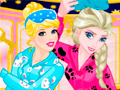 Gra Princesses Pajama Party Funny Faces
