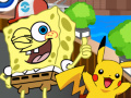 Gra Sponge Bob Pokemon Go