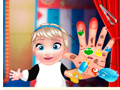 Gra Baby Elsa Hand Doctor