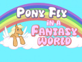 Gra Pony fly in a fantasy world
