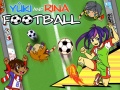 Gra Yuki and Rina Football