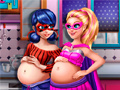 Gra Hero Dolls Pregnant BFFs