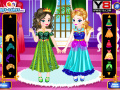 Gra Baby Elsa With Anna Dress Up