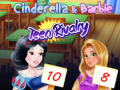 Gra Cinderella & Barbie Teen Rivalry