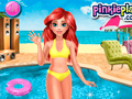 Gra Mermaid Princess Pool Time