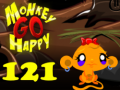 Gra Monkey Go Happy Stage 121