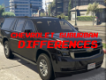 Gra Chevrolet Suburban Differences
