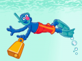 Gra 123 Sesame Street: Underwater Sink or Float