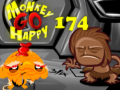 Gra Monkey Go Happy Stage 174
