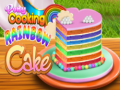 Gra Pony Cooking Rainbow Cake