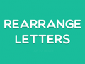 Gra Rearrange Letters