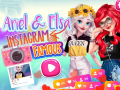 Gra Ariel and Elsa Instagram Famous