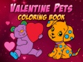 Gra Valentine Pets Coloring Book