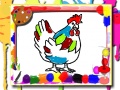 Gra Chicken Coloring Book